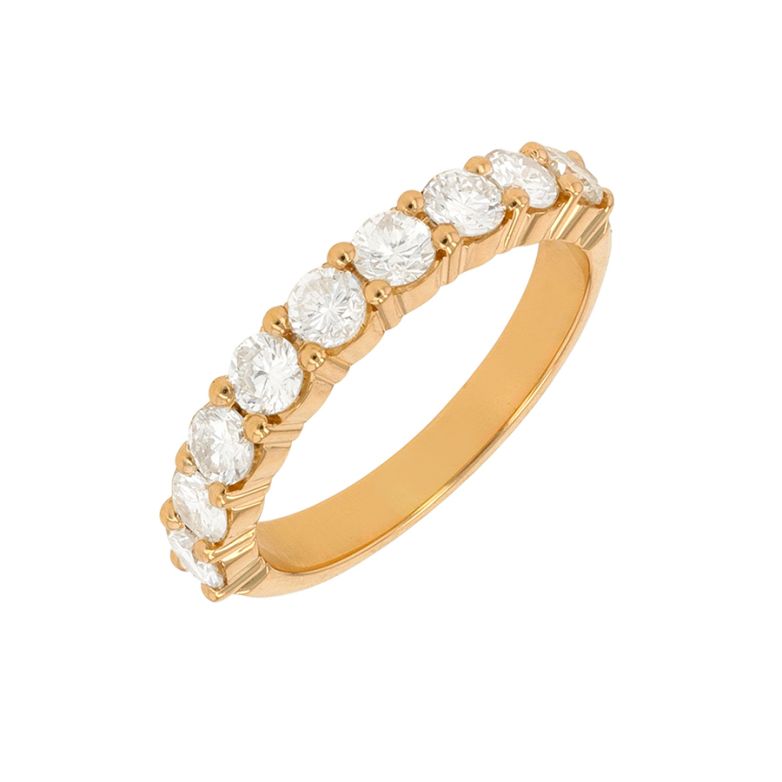 Alliance diamants 1.18 carat or jaune 4.30g Comme neuf -  reconditionné disponible sur Gemme Les Bijoux